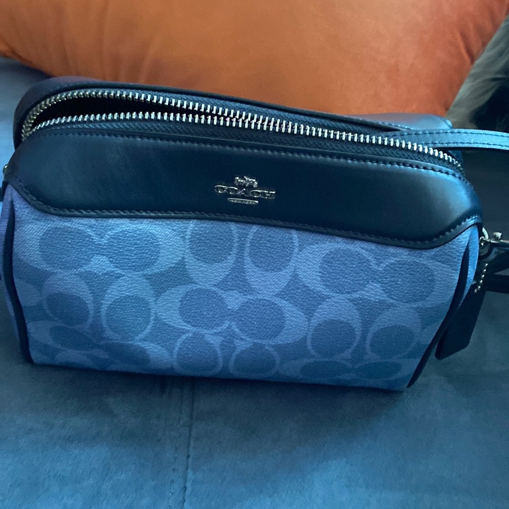 Blue Coach Bag